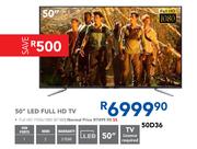 Hisense 50" LED Full HD TV 50D36
