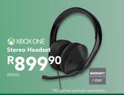 Xbox One Stereo Headset