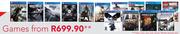 PS4 Games-Each