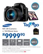 Samsung NX 30 Camera + 18-55mm Lens
