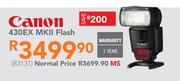 Canon 430EX MKII Flash