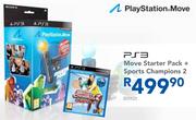 PS3 Move Starter Pack+ Sports Champions 2