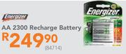Energizer AA2300 Recharge Battery