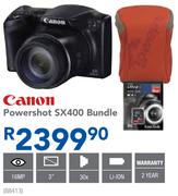 Canon Powershot SX400 Bundle
