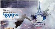 PS4 Xbox One Assassin's Creed Unity Each