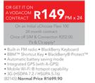 BlackBerry Curve 9320 Smartphone Including Topdog Voucher-On An Initial uChoose Flexi 100