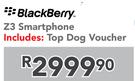 BlackBerry Z3 Smartphone Including Topdog Voucher