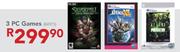 3 PC Games