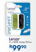 Lexar 2x8GB Jump Drive