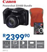Canon Powershot SX400 Bundle