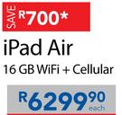 Apple iPad Air 16GB WiFi + Cellular (Students Only)