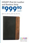 Houdt iPad Air Leather And Bamboo Strip-Each