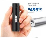 Anker Mini 3200 MAH Power Bank-Each