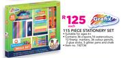 Grafix 115 Piece Stationery Set-Each