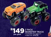 2 Pack Monster Truck-Per Pack