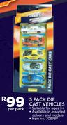 Adventure Wheels 5 Pack Die Cast Vehicles-Per Pack