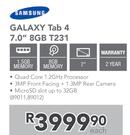 Samsung Galaxy Tab 4 7.0" 8GB T231