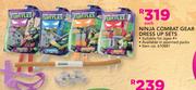 Turtles Ninja Combat Gear Dress Up Sets-Each