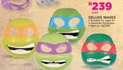Turtles Deluxe Masks-Each