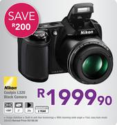 Nikon Coolpix L320 Black Camera