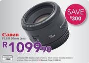 Canon F1.8 II 50mm Lens