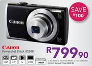 Canon Powershot Black A2500