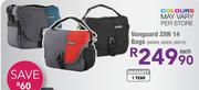 Vanguard Ziin 14 Bags-Each