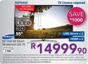Samsung 55" Full HD Smart 3D Internet LED TV 55F6400