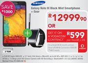 Samsung Galaxy Note 3 Black Mist Smartphone+ Gear