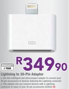 Lightning To 30-Pin Adapter