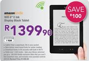 Amazon Kindle WiFi 6" E Ink Display Black Tablet
