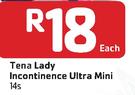Tena Lady Incontinence Ultra Mini-14's