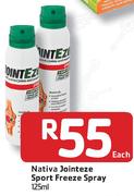 Nativa Jointeze Sport Freeze Spray-125ml Each