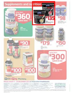 Pick n Pay Pharmacy : Health, Happiness And Great Savings This  Festive Season ( 17 Dec - 29 Dec 2014 ), page 3