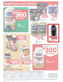 Pick n Pay Pharmacy : Health, Happiness And Great Savings This  Festive Season ( 17 Dec - 29 Dec 2014 ), page 3
