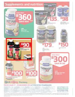 Pick n Pay Pharmacy : Health, Happiness And Great Savings This  Festive Season ( 17 Dec - 29 Dec 2014 ), page 3