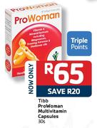 Tibb ProWoman Multivitamin Capsules-30's