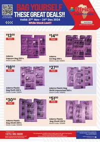 Africa Cash & Carry : Bag Yourself These Great Deals (27 November - 24 December 2024)