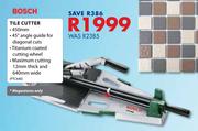Bosch Tile Cutter