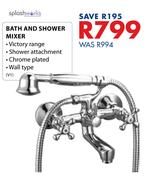 Splashworks Bath & Shower Mixer