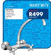 Splashworks Sink Mixer