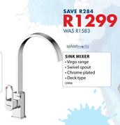 Splashworks Sink Mixer