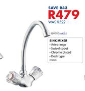 Splashworks Sink Mixer