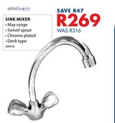 Splashworks Sink Mixer