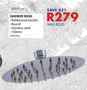 Splashworks Shower Rose 150mm