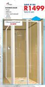 Origin Shower Door-900mm