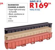 Rainwater Channel & Grate-Each