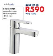 Splashworks Basin Mixer