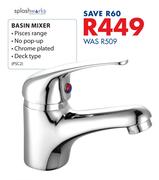 Splashworks Basin Mixer