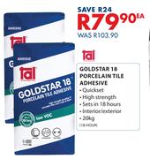 Tal Goldstar 18 Porcelain Tile Adhesive-20Kg Each